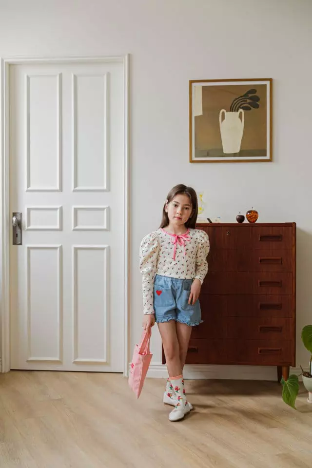 Berry Berry - Korean Children Fashion - #kidsstore - Dong Beak Flower Tee - 8