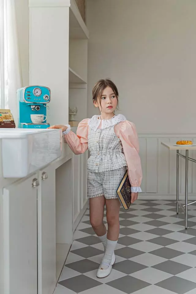 Berry Berry - Korean Children Fashion - #magicofchildhood - Natural Blouse - 11