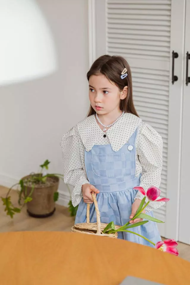 Berry Berry - Korean Children Fashion - #minifashionista - Dot Blouse - 4