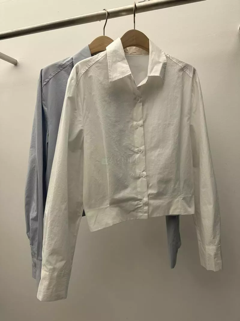 Birthday - Korean Women Fashion - #momslook - London Crop Shirt - 5