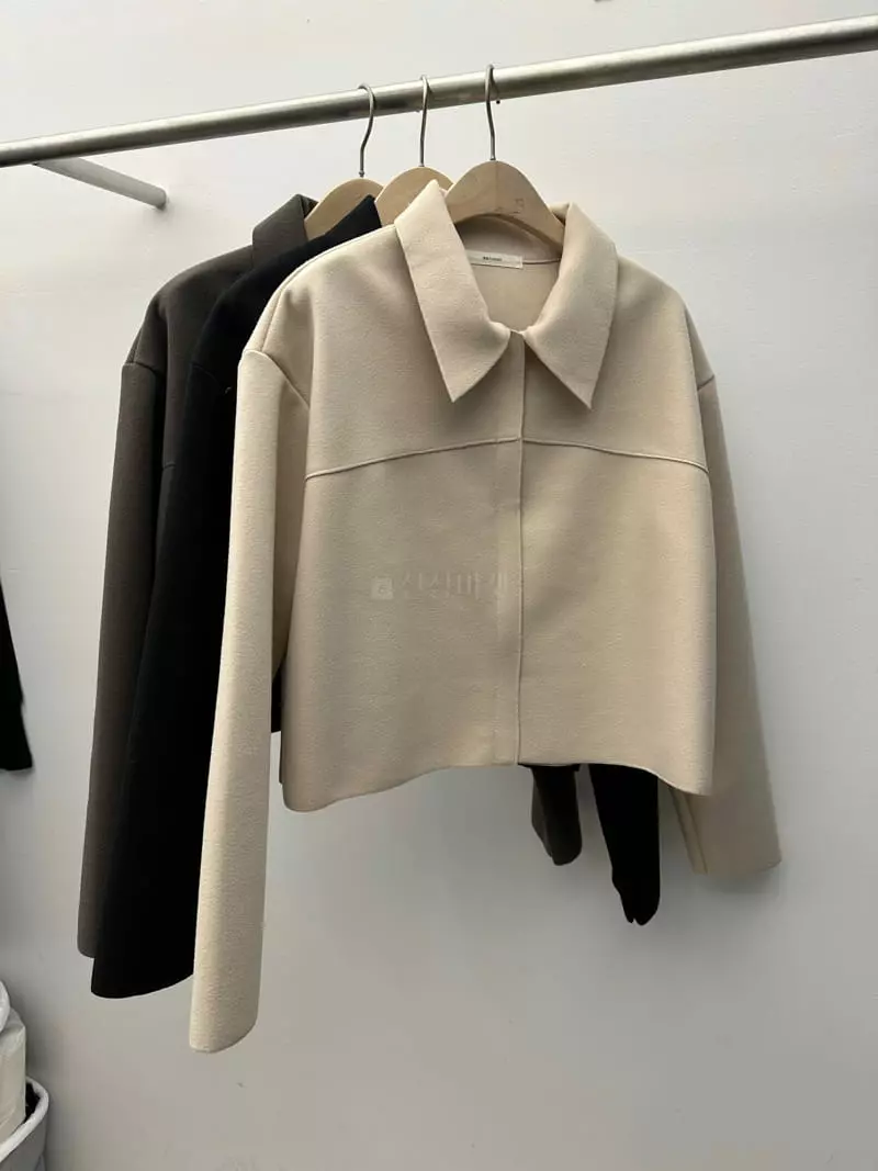 Birthday - Korean Women Fashion - #womensfashion - Hidden Short Jacket - 3