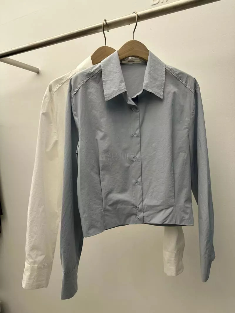 Birthday - Korean Women Fashion - #womensfashion - London Crop Shirt - 2