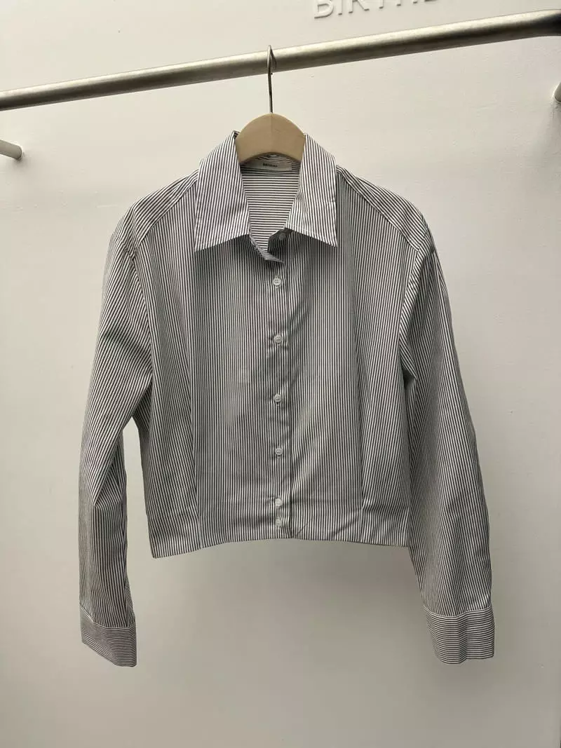 Birthday - Korean Women Fashion - #womensfashion - London Crop Shirt - 6