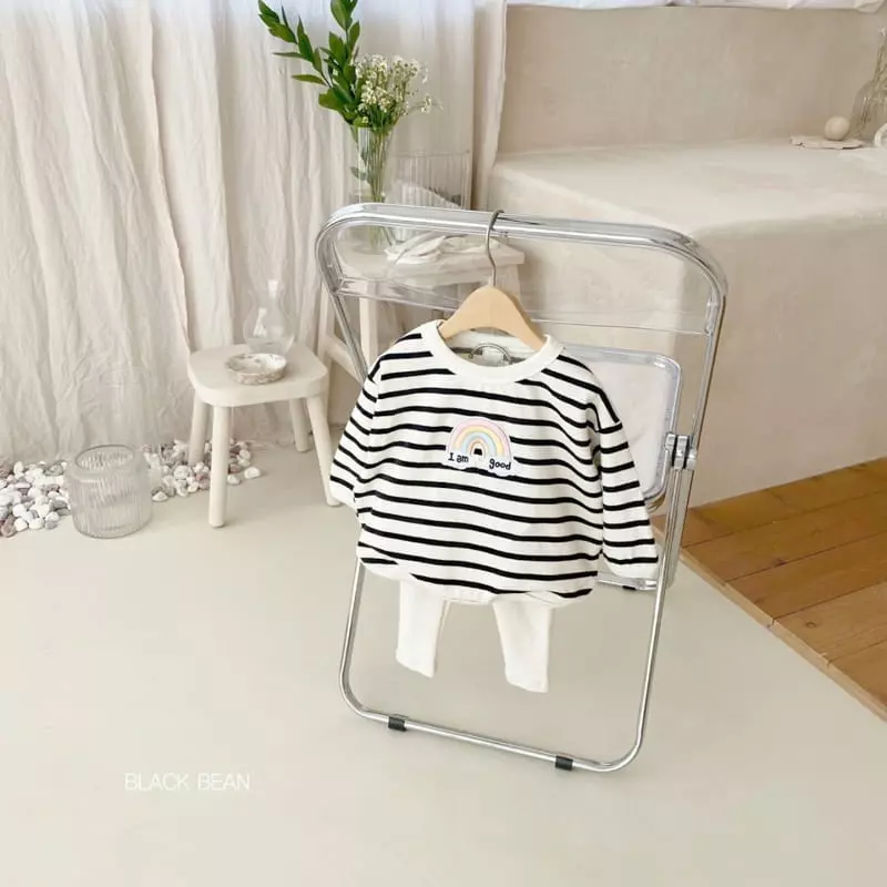 Black Bean - Korean Baby Fashion - #babyboutique - Jelly Bebe Top Bottom Set