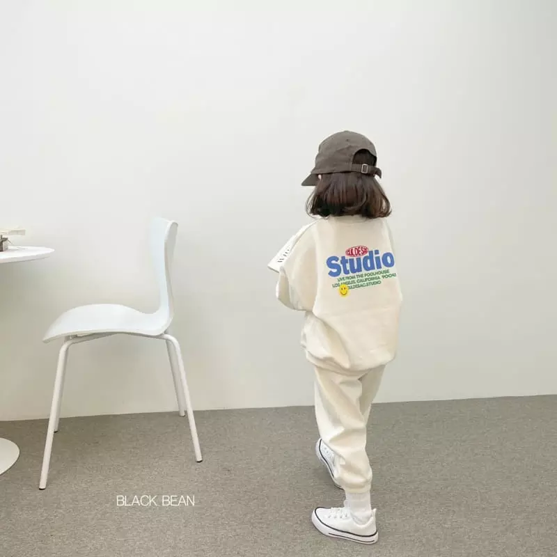 Black Bean - Korean Baby Fashion - #babyboutiqueclothing - Bebe Studio Top Bottom Set - 8