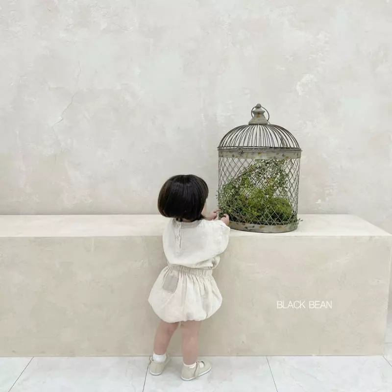 Black Bean - Korean Baby Fashion - #babyboutiqueclothing - Classic Bloomer Set - 4