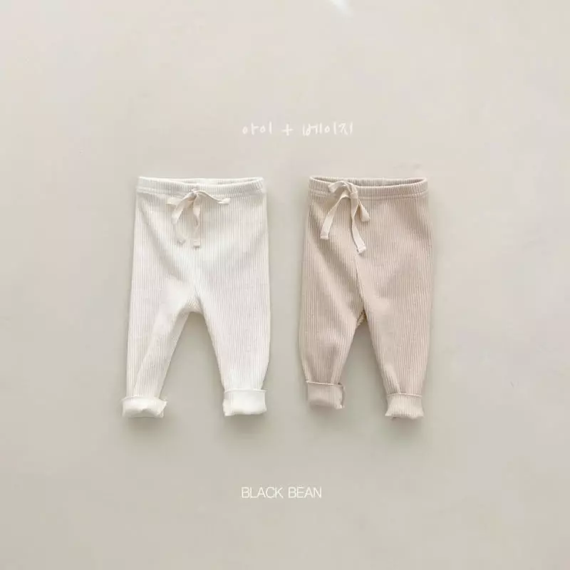 Black Bean - Korean Baby Fashion - #babyclothing - 1+1 Bebe Leggings