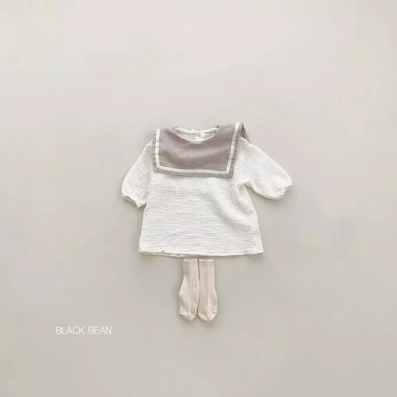 Black Bean - Korean Baby Fashion - #babygirlfashion - Bebe Dorosy One-piece - 9