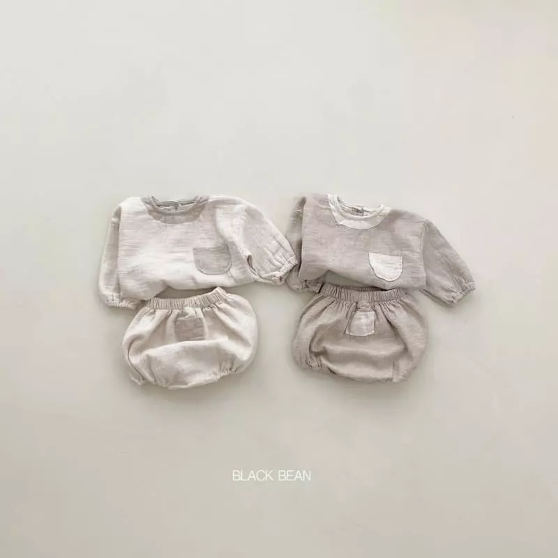 Black Bean - Korean Baby Fashion - #babyootd - Classic Bloomer Set - 10