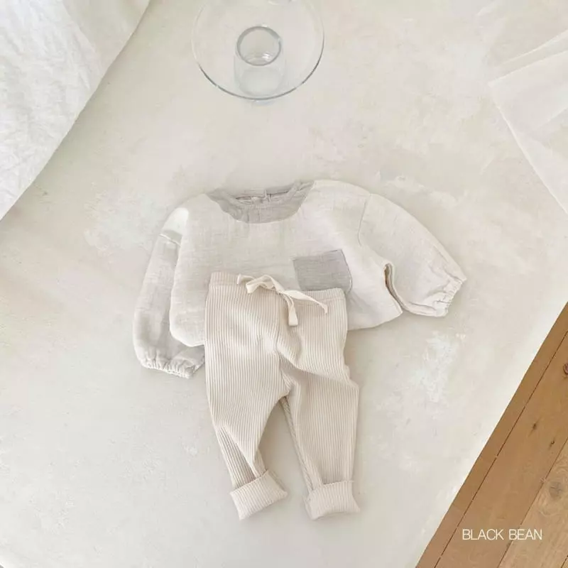 Black Bean - Korean Baby Fashion - #babyootd - 1+1 Bebe Leggings - 7