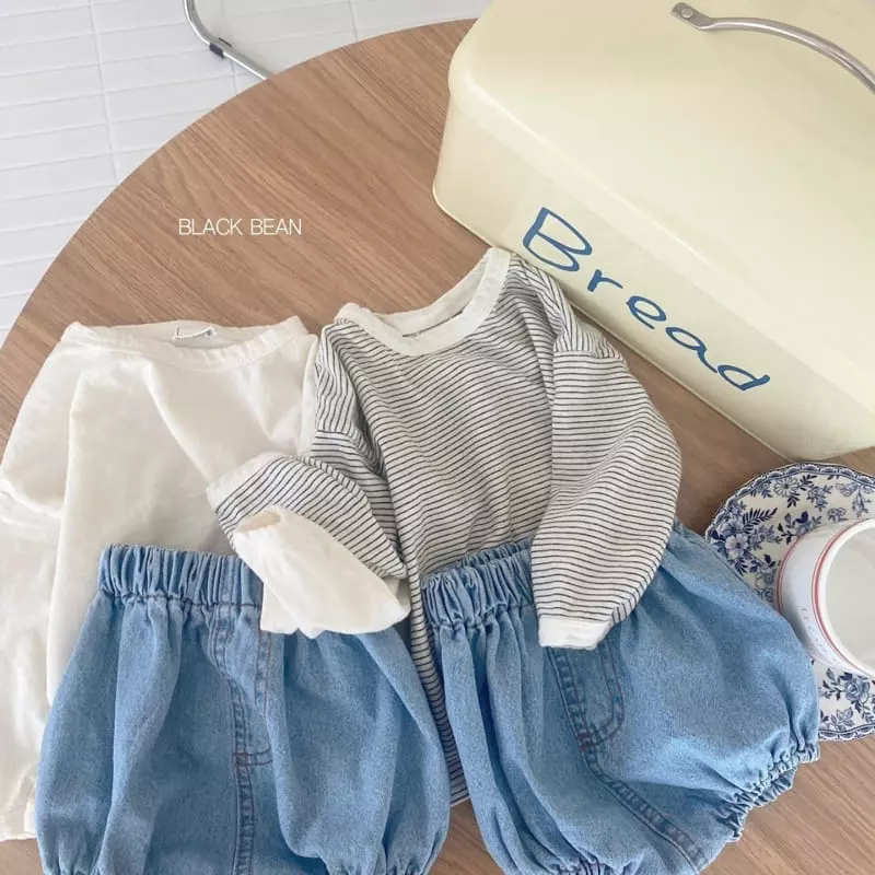 Black Bean - Korean Baby Fashion - #babyoutfit - Bebe Toy Bloomer Set - 9