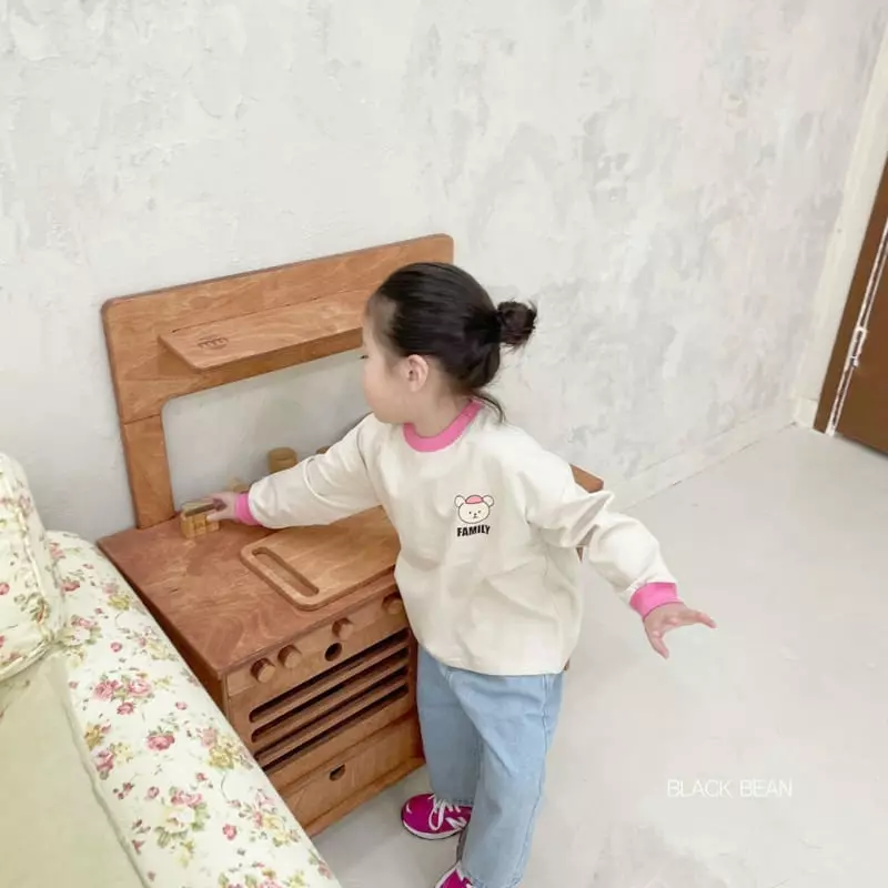 Black Bean - Korean Children Fashion - #Kfashion4kids - Family Tee - 9