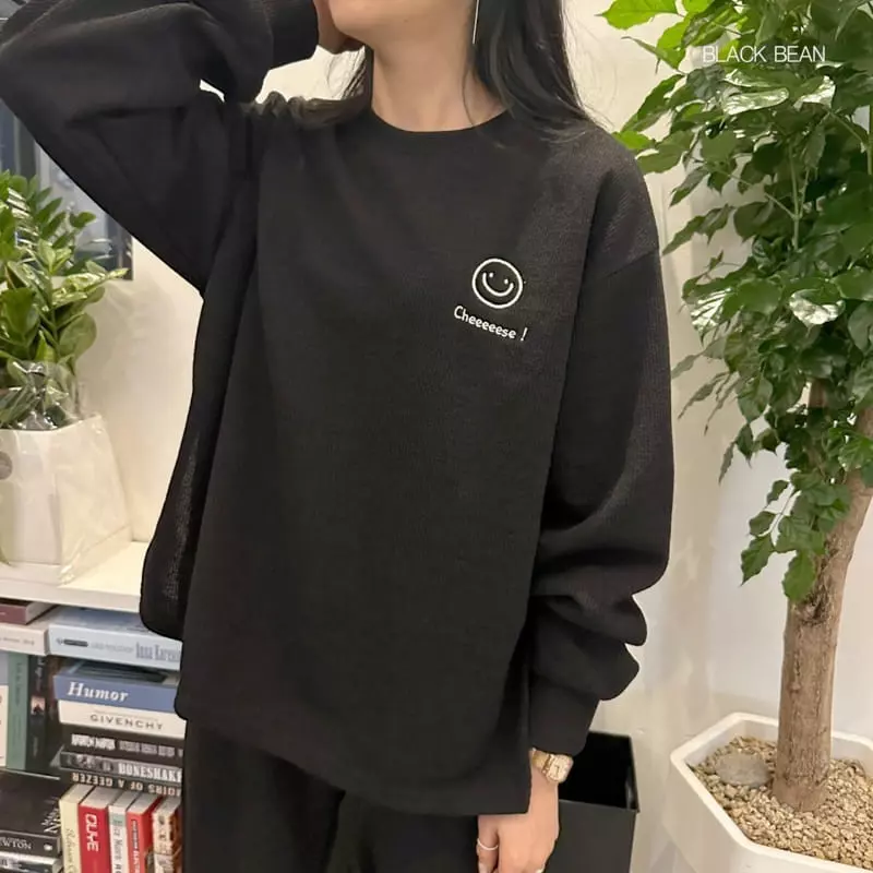 Black Bean - Korean Children Fashion - #childofig - Cheese Top Bottom Set - 10