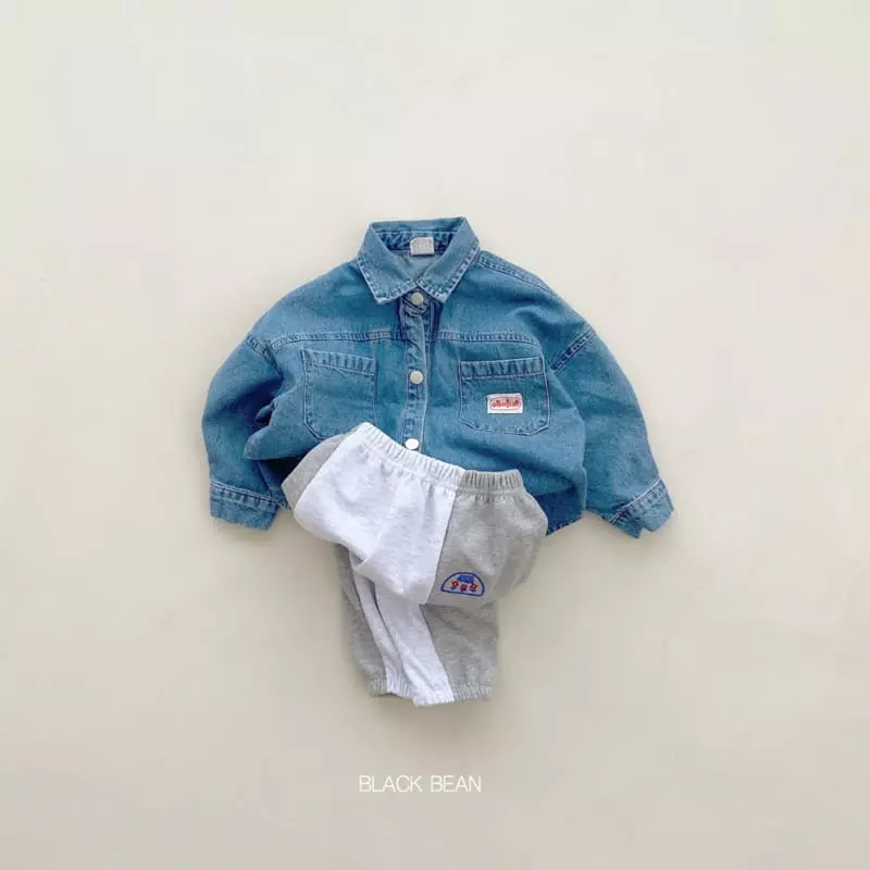 Black Bean - Korean Children Fashion - #childofig - Silver Shirt - 3