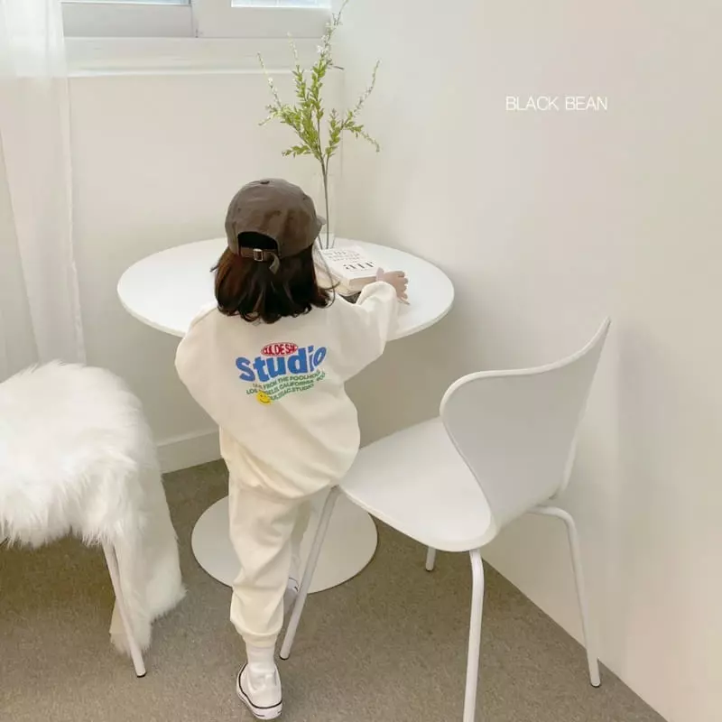 Black Bean - Korean Children Fashion - #designkidswear - Studio Top Bottom Set - 11