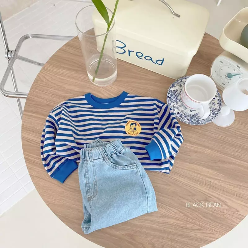 Black Bean - Korean Children Fashion - #designkidswear - Bubble Tee