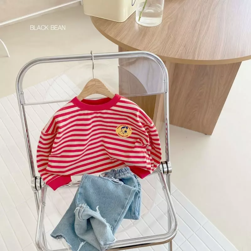 Black Bean - Korean Children Fashion - #discoveringself - Bubble Tee - 2