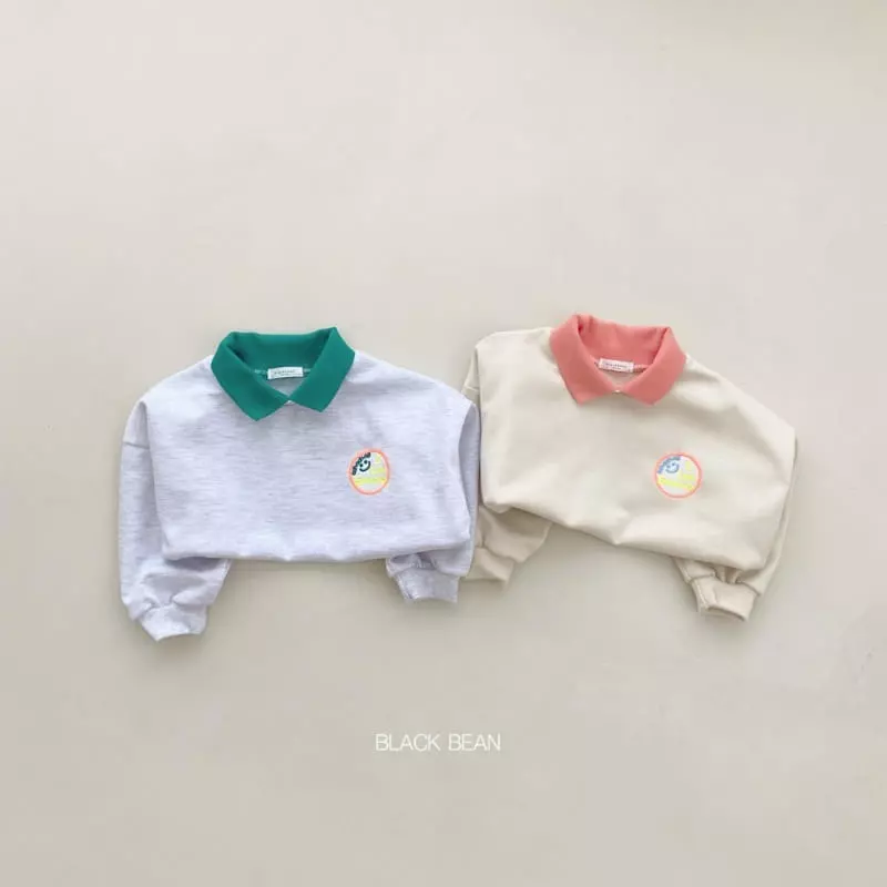 Black Bean - Korean Children Fashion - #discoveringself - Castela Collar Tee - 4
