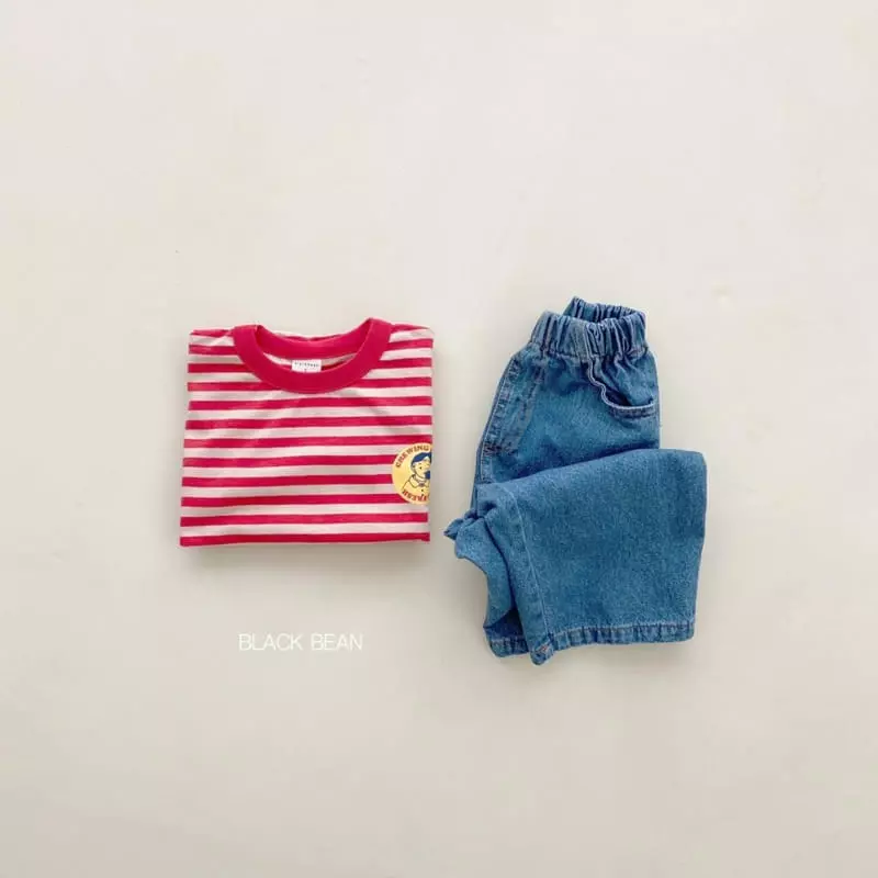 Black Bean - Korean Children Fashion - #fashionkids - Bubble Tee - 4