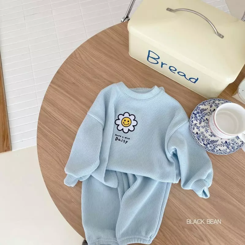 Black Bean - Korean Children Fashion - #kidsstore - Nice Top Bottom Set - 3