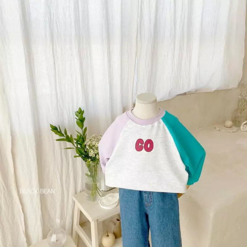 Black Bean - Korean Children Fashion - #kidsstore - Go Color Tee - 3