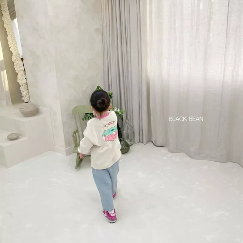 Black Bean - Korean Children Fashion - #kidzfashiontrend - Family Tee - 8