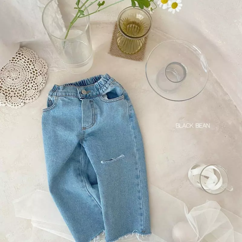 Black Bean - Korean Children Fashion - #littlefashionista - Vintage Jeans - 2