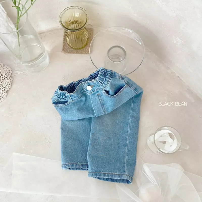 Black Bean - Korean Children Fashion - #littlefashionista - Wahing Jeans - 3