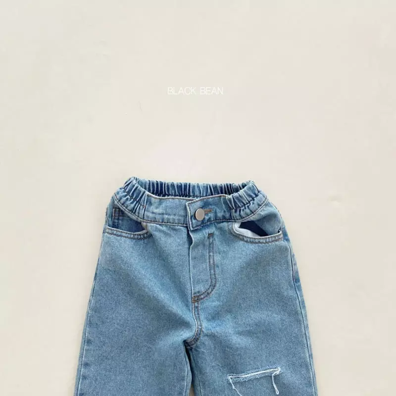 Black Bean - Korean Children Fashion - #magicofchildhood - Vintage Jeans - 4
