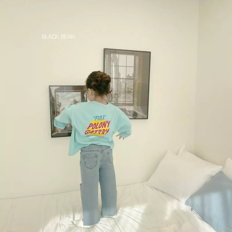Black Bean - Korean Children Fashion - #stylishchildhood - Vintage Jeans - 8