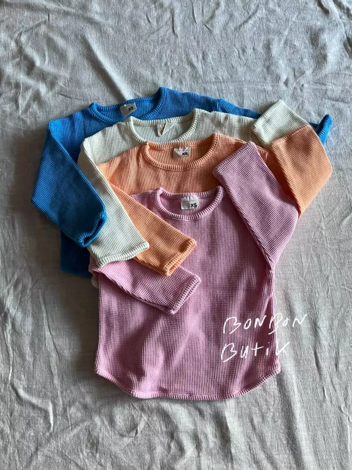 Bon Bon Butik - Korean Children Fashion - #childrensboutique - Waffle Tee