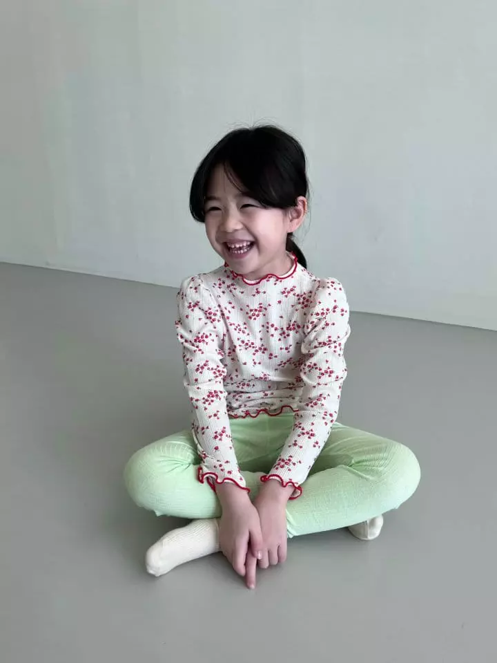 Bon Bon Butik - Korean Children Fashion - #designkidswear - Floral Tee - 8