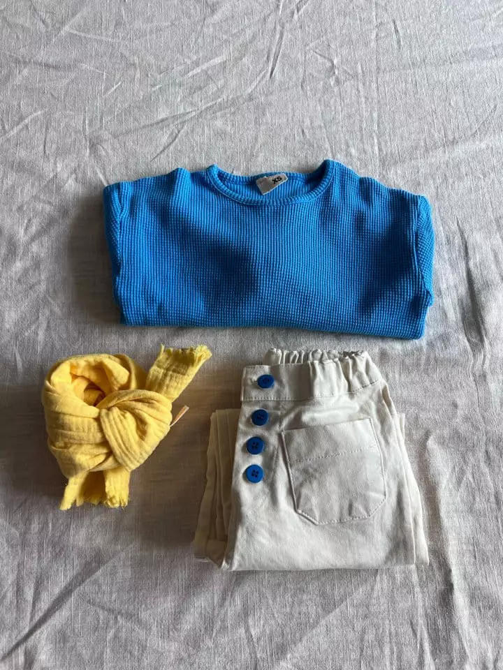 Bon Bon Butik - Korean Children Fashion - #prettylittlegirls - Waffle Tee - 12