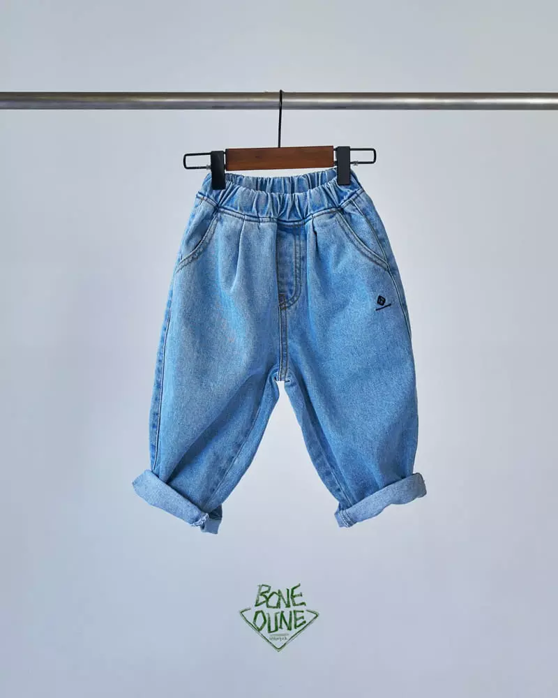 Boneoune - Korean Children Fashion - #designkidswear - Bone Side Jeans - 3