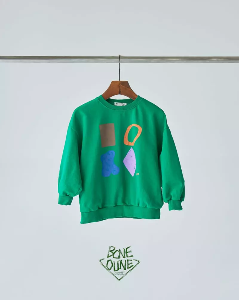 Boneoune - Korean Children Fashion - #kidzfashiontrend - Draw Top Bottom Set - 2