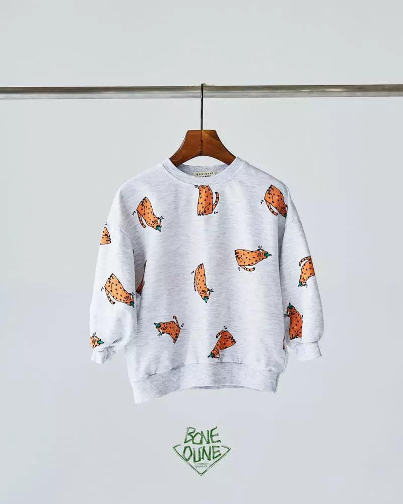 Boneoune - Korean Children Fashion - #magicofchildhood - Ggoggal Tcheetah Top Bottom Set - 2