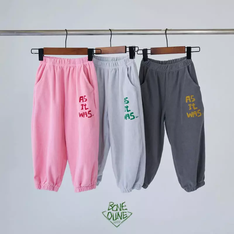 Boneoune - Korean Children Fashion - #minifashionista - As It Towel Pants