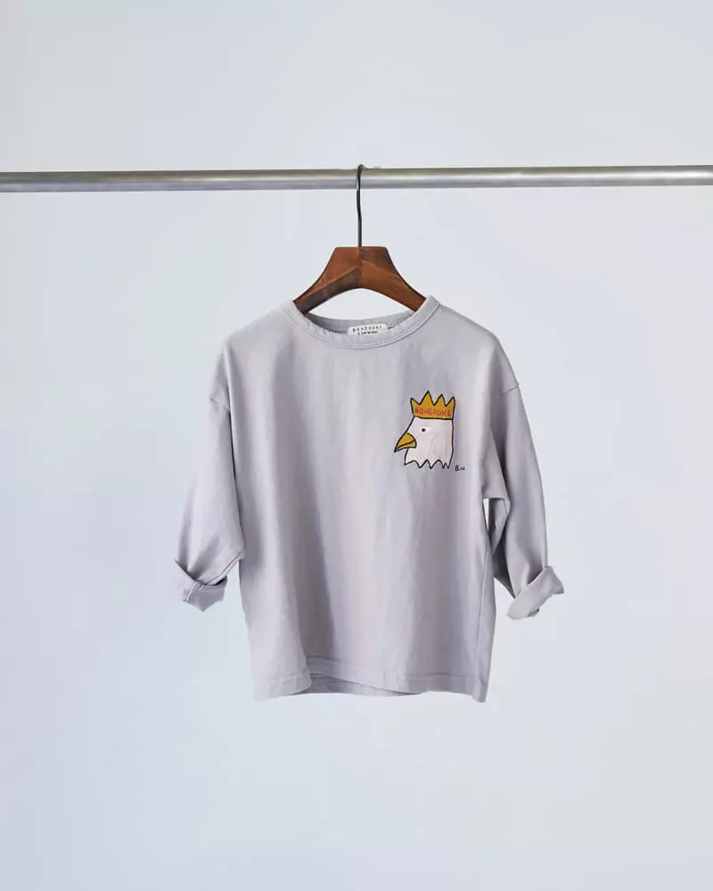 Boneoune - Korean Children Fashion - #prettylittlegirls - Eagle Tee