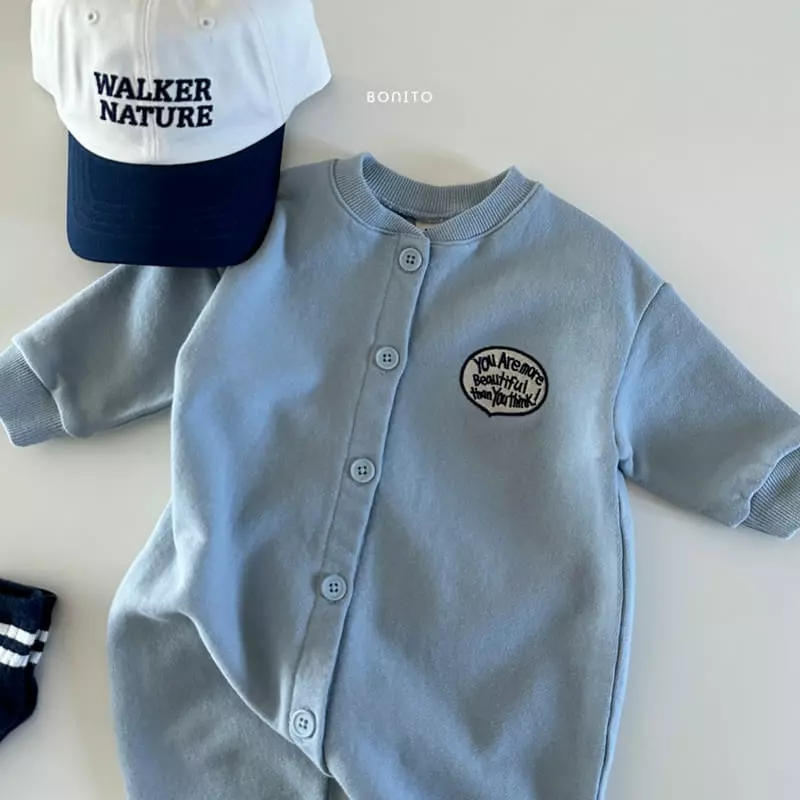 Bonito - Korean Baby Fashion - #babyboutique - You Are Embrodiery Bodysuit - 7
