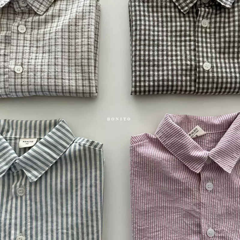 Bonito - Korean Baby Fashion - #babyboutique - Series Check Shirt