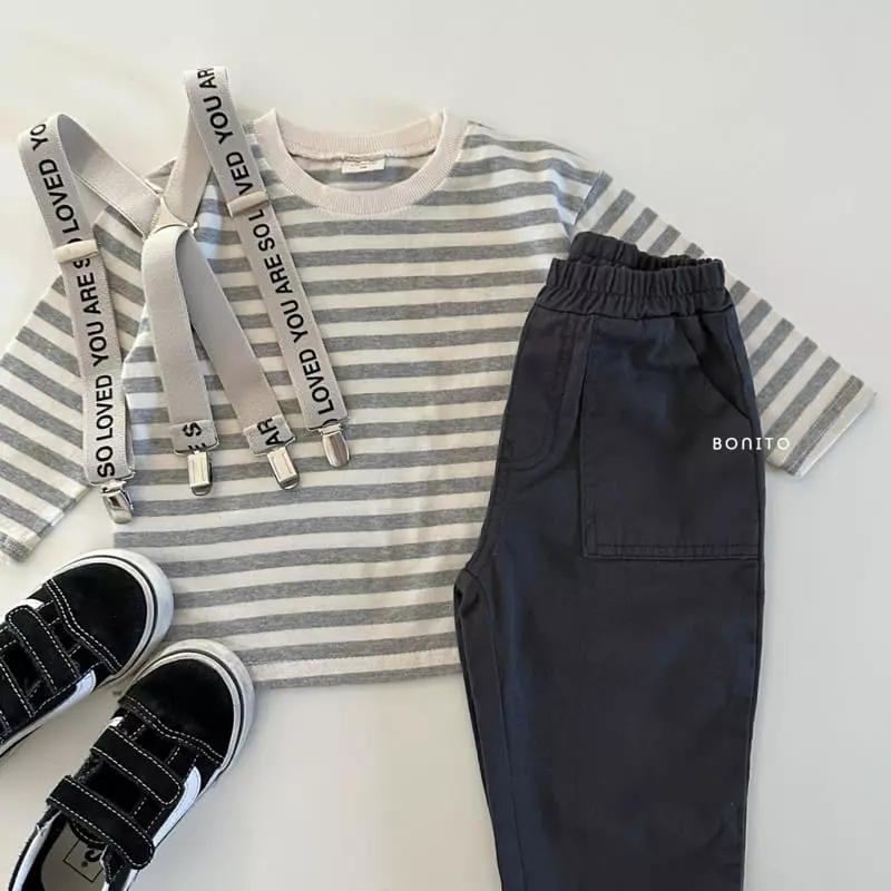 Bonito - Korean Baby Fashion - #babyboutique - Loved Suspendar 1~7y - 10