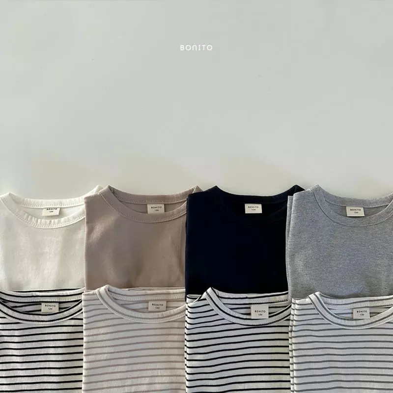 Bonito - Korean Baby Fashion - #babyboutiqueclothing - 1+1 Base Tee