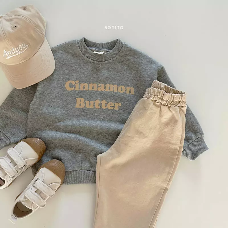 Bonito - Korean Baby Fashion - #babyclothing - Cinamon Sweatshirt - 7