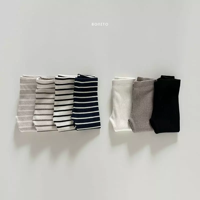 Bonito - Korean Baby Fashion - #babyfever - Rib Leggings