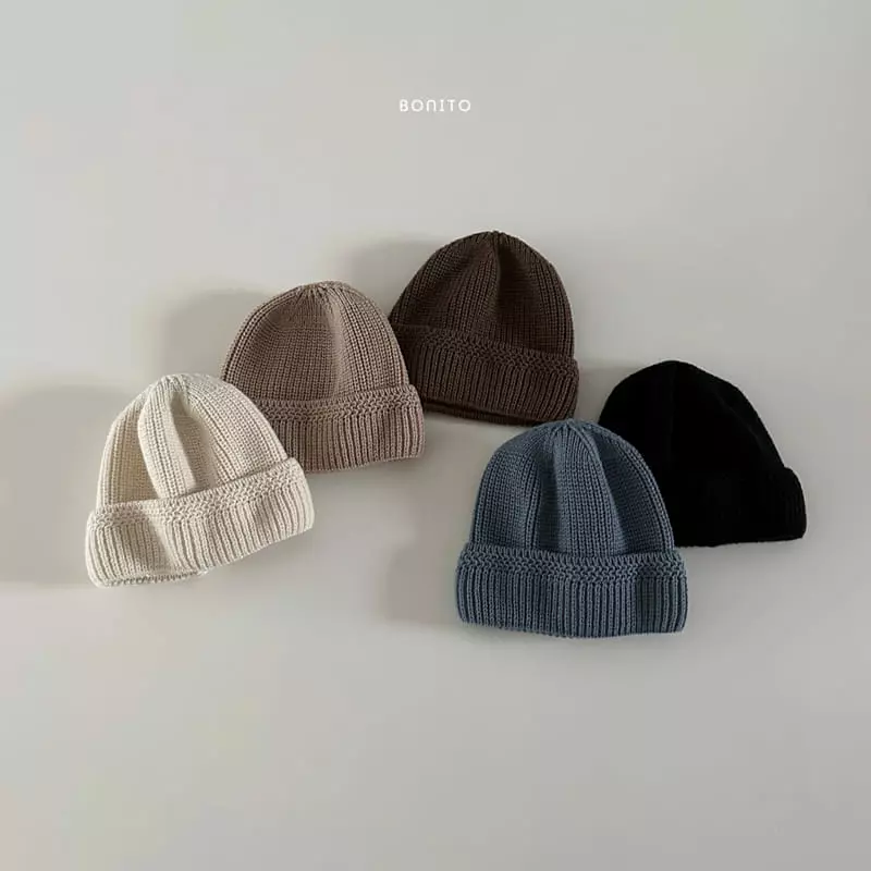 Bonito - Korean Baby Fashion - #babyfever - Knit Short Beanie 1~5y - 2