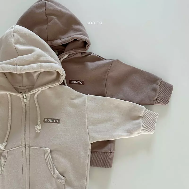 Bonito - Korean Baby Fashion - #babygirlfashion - Embrodiery Hoody Zip-up - 3