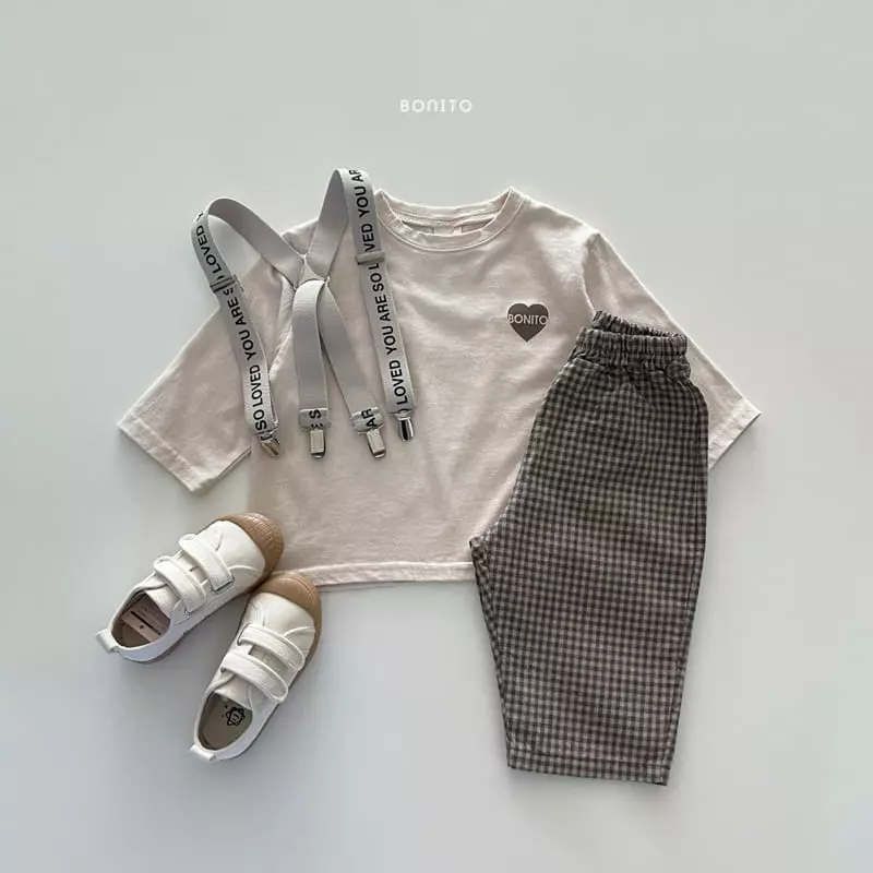 Bonito - Korean Baby Fashion - #babygirlfashion - Heart Bonny Tee - 7