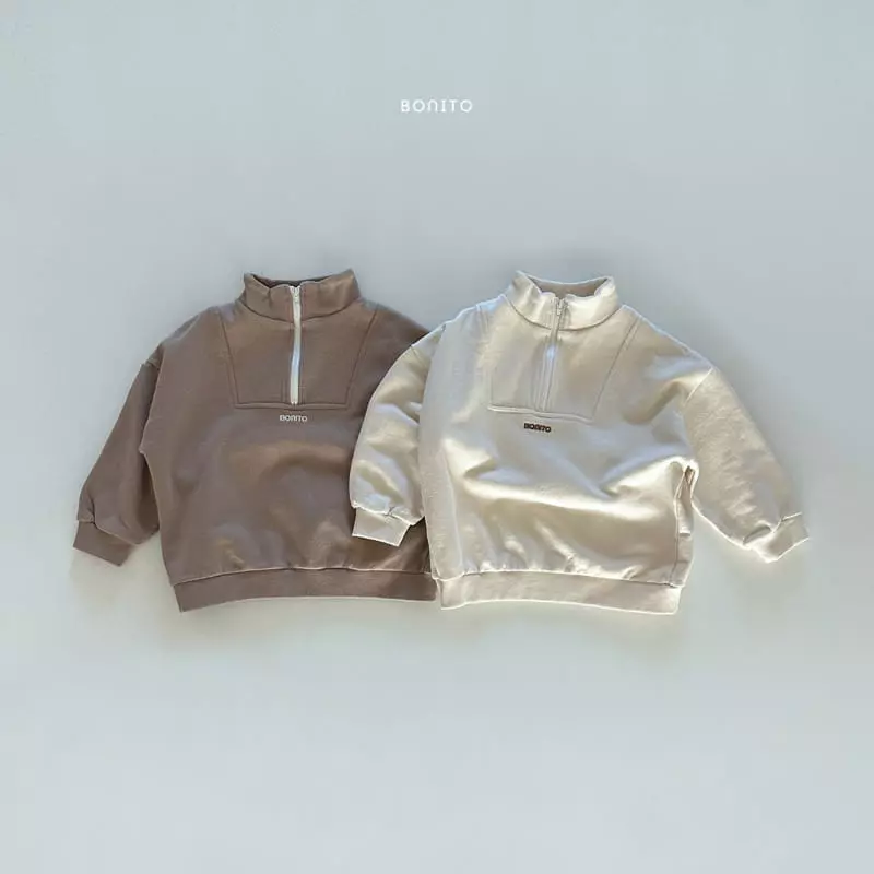 Bonito - Korean Baby Fashion - #babylifestyle - Bonny Half Zip-up