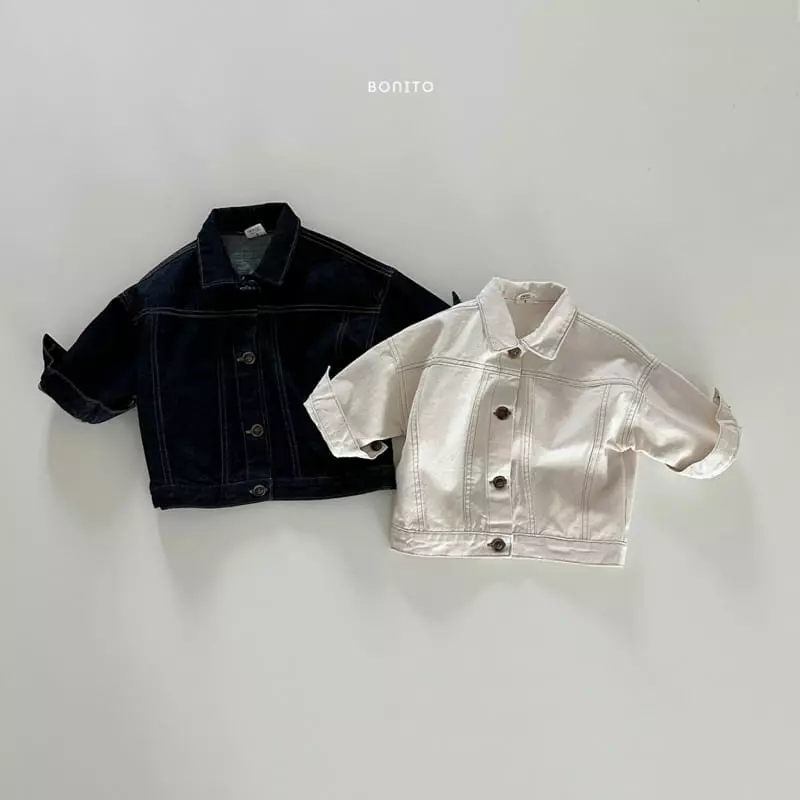 Bonito - Korean Baby Fashion - #babylifestyle - Denim Jacket