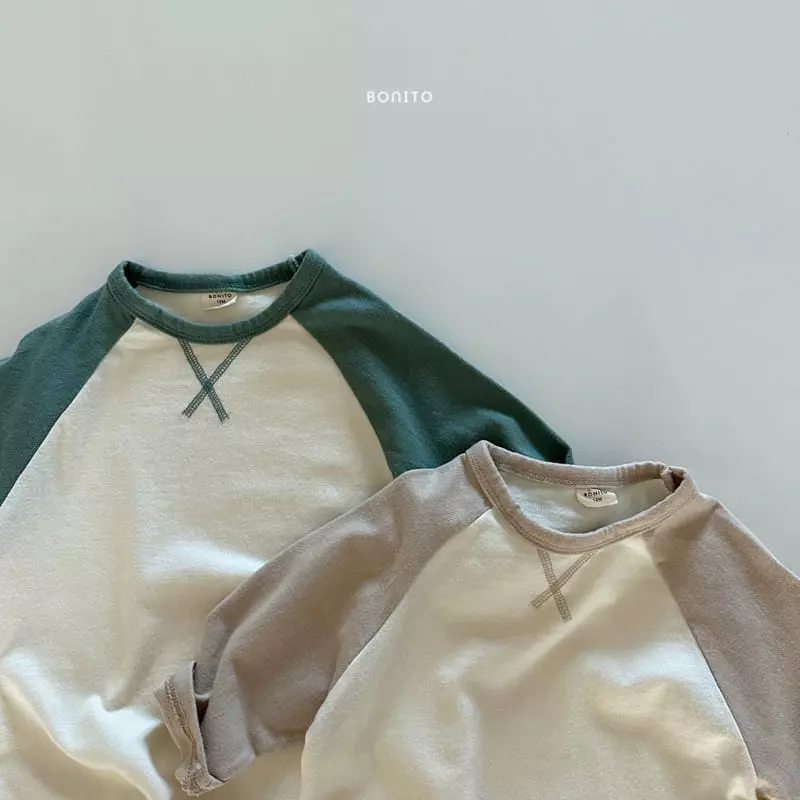Bonito - Korean Baby Fashion - #babyoninstagram - Raglan Guy Bodysuit - 2